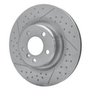 DFC 12-20 BMW M235I xDrive Rear Brake Rotor - Dimpled and Slotted