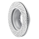 R1 12-25 Ford F-450 Super Duty Front Right Drilled & Slotted Geo-Carbon Rotor