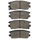 DFC 90-00 Mitsubishi Montero Rear 4000 Hybridynamic Brake Pads