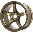 Gram Lights 57CR 19x9.5 +45 5x114.3 Almite Gold Wheel