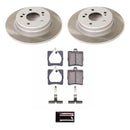 Power Stop 02-05 Mercedes-Benz C230 Front and Rear Semi-Coated Rotor Kit