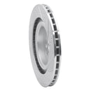 R1 12-21 Tesla X Rear Drilled & Slotted Silver Brake Rotor Set