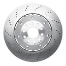 DFC 03-04 Audi RS6 Left Front Drilled Hi-Carbon Alloy Geomet Coated Rotor