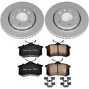 Power Stop 00-06 Audi TT Quattro Front & Rear Z23 Evolution Sport Coated Brake Kit