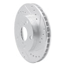 R1 91-95 Toyota MR2 Front & Rear Drilled & Slotted Silver Brake Rotor Set