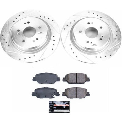 Power Stop 17-18 Honda CR-V Front & Rear Z23 Evolution Sport Brake Kit