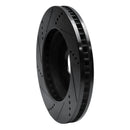 R1 06-09 Buick Terraza Front Right Drilled & Slotted Black Brake Rotor