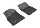 3D MAXpider 2011-2015 Chevrolet Cruze/Cruze Limited Kagu 1st & 2nd Row Floormats - Black