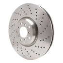 DFC 15-19 BMW X6 Right Front Drilled Brake Rotor