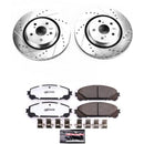 Power Stop 16-21 Lexus RX450h Front Z36 Truck & Tow Kit w/Cals