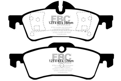 EBC S20 Brake Pad and Rotor Kit