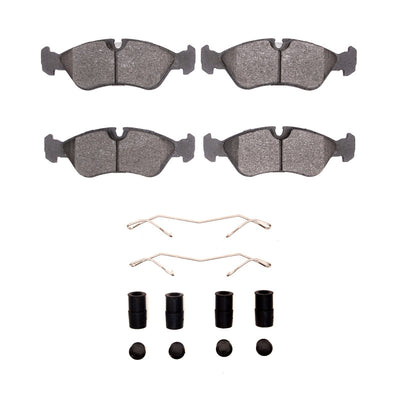 DFC 99-02 Daewoo Lanos Front 5000 Advanced Semi Metallic Brake Pads and Hardware Kit