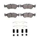 DFC 99-02 Daewoo Lanos Front 5000 Advanced Semi Metallic Brake Pads and Hardware Kit