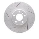 DFC 12-20 BMW 230i Rear Dimpled & Slotted Hi-Carbon Alloy Geomet Coated Rotor