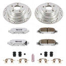 Power Stop 02-03 Subaru Impreza Front & Rear Z26 Street Warrior Brake Kit