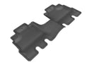 3D MAXpider 2014-2018 Jeep Wrangler JK Unlimited Kagu 1st & 2nd Row Floormats - Black