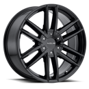 Raceline 158B Impulse 22x9.5in / 6x139.7/6x135 BP / 35mm Offset / 106.1mm Bore - Gloss Black Wheel