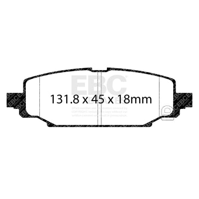 EBC S15 Brake Pad and Rotor Kit