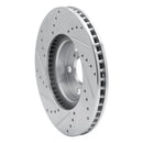 R1 00-10 Pontiac Vibe Front & Rear Drilled & Slotted Silver Brake Rotor Set