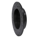 R1 89-98 Nissan 240SX Rear Right Drilled & Slotted Black Brake Rotor