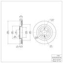 DFC GeoSPEC Coated Rotors - Plain