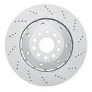 DFC 03-04 Audi RS6 Right Front Drilled Hi-Carbon Alloy Geomet Coated Rotor