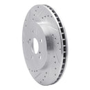 R1 04-09 Lexus RX330 Front & Rear Drilled & Slotted Silver Brake Rotor Set