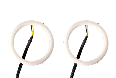 Diode Dynamics Halo Lights LED 80mm - Red (Pair)