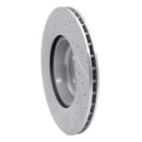 R1 17-25 BMW X5 Front & Rear Drilled & Slotted Silver Brake Rotor Set