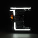 AlphaRex 17-19 Ford F-250/350/450/550 Super Duty NOVA-Series LED Proj Headlights Chrome w/SS & SBDRL