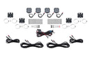 Diode Dynamics Stage Series SXS Rock Light Installer Kit RGBW M8 (4-pack)
