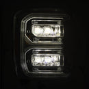 AlphaRex 2023 Ford F250-F450SD  Luxx Series LED Proj Hdlights/ Chrome Activation Lt/ Seq Signal/DRL