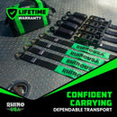 Rhino USA Heavy Duty Vehicle Tie Down Kit- Green
