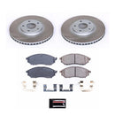 Power Stop 11-14 Nissan Murano Front and Rear Semi-Coated Rotor Kit