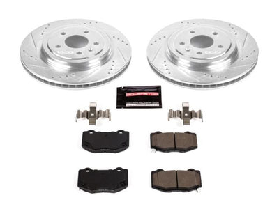 Power Stop 14-19 Chevrolet Corvette Front & Rear Z23 Evolution Sport Brake Kit