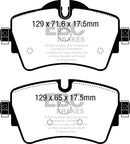 EBC S11 Brake Pad and Rotor Kit