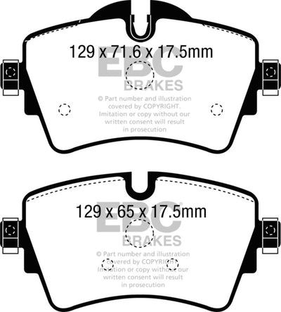 EBC S4 Brake Pad and Rotor Kit