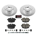 Power Stop 10-15 BMW 550i GT Rear Z23 Evolution Kit W/Cals