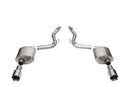 Corsa 24+ Ford Mustang GT Touring Axle-Back Ex.Sys 3.0in Dual Rear Exit w/4.5in Straight Cut Tips