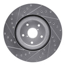 R1 19-23 Subaru Ascent Front & Rear Drilled & Slotted Silver Brake Rotor Set