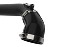 aFe 2024+ Jeep Wrangler JL L4-2.0L (t) BladeRunner 2-1/2in Aluminum Hot Charge Pipe - Black