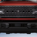 Ford Racing 2021+ Bronco Grille Lettering Overlay Kit - Black