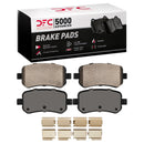 DFC 04-07 Ford Freestar Rear Geospec Rotors with 5000 Advanced Brake Pads w/Hardware