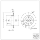 DFC GeoSPEC Coated Rotors - Plain