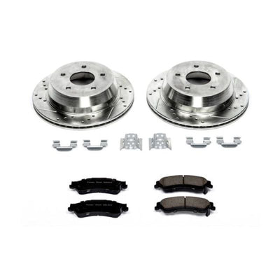 Power Stop 98-05 Chevrolet Blazer Rear Z23 Evolution Sport Brake Kit w/Calipers