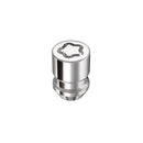 McGard Wheel Lock Nut Set - 4pk. (Cone Seat) 1/2-20 / 3/4 & 13/16 Dual Hex / 1.28in. Length - Chrome