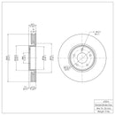 DFC Brake Rotors - Plain