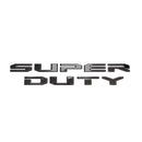 Putco 20-22 Ford Super Duty Letters Tailgate/Rear Ford Lettering Emblems (Stamped/ Black Platinum)