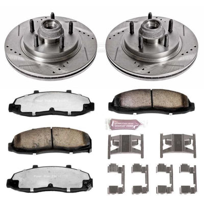 Power Stop 01-02 Ford F-150 Front and Rear Z36 Truck & Tow Brake Kit