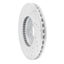 R1 08-12 Audi A4 Front & Rear Drilled & Slotted Silver Brake Rotor Set